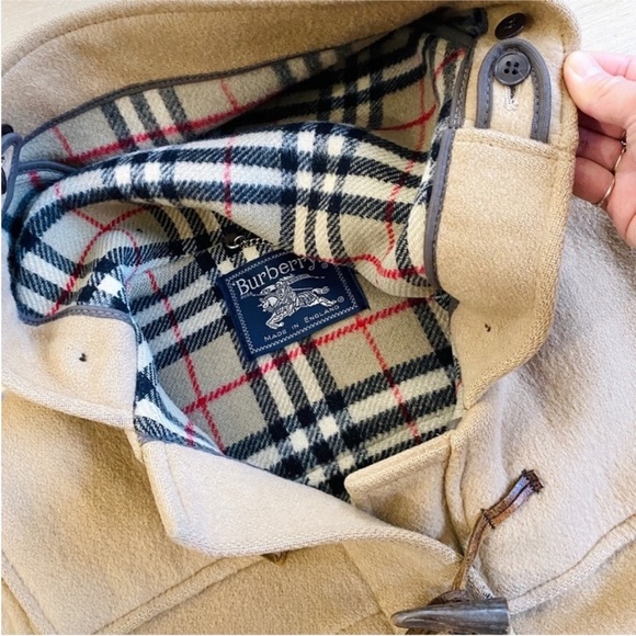 Burberry Brit classic toggle wool duffle coat EUC - Picture 9 of 16